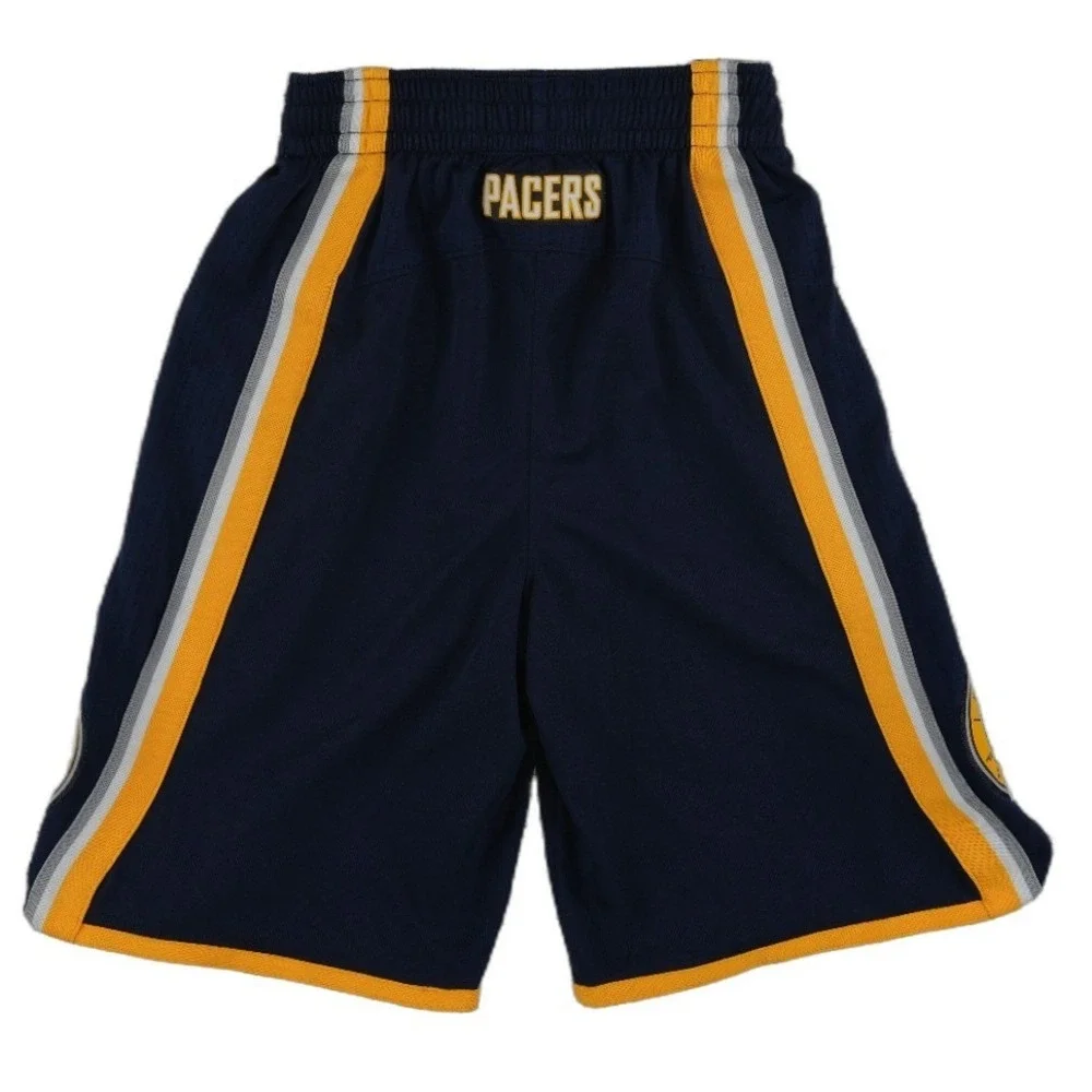 Adidas Indiana Pacers NBA Shorts Men's Size Small Navy Blue Mesh Basketball Gym